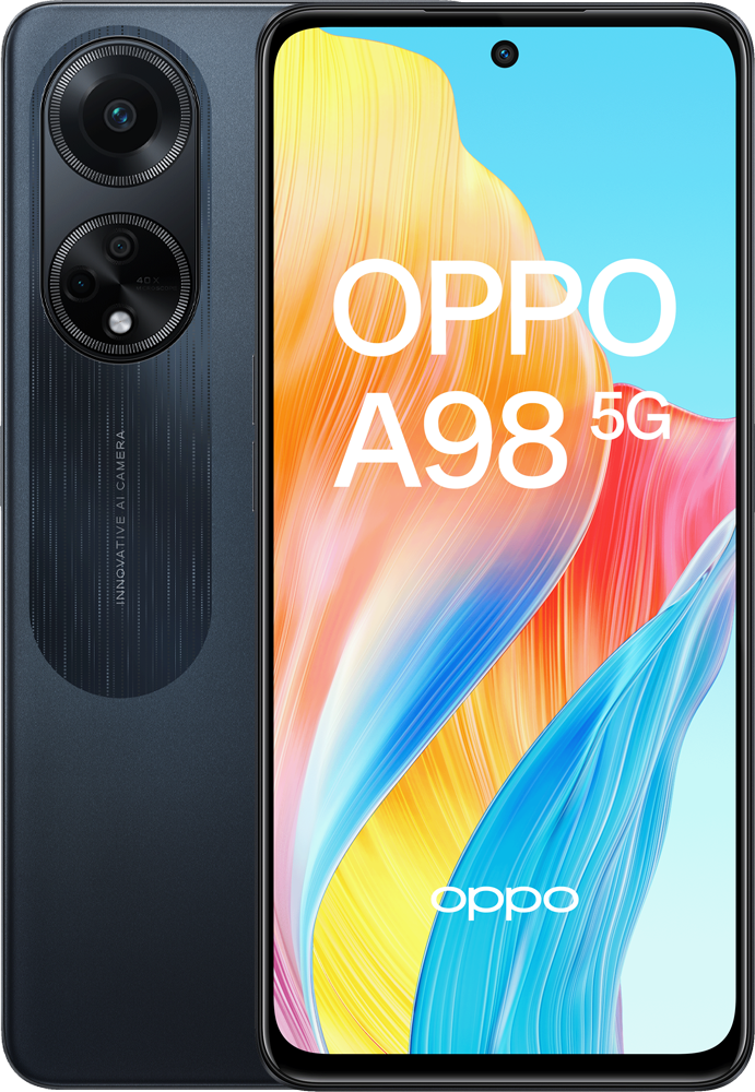 Oppo A98, 5G, 256GB, 8GB , Cool Black - eXtra