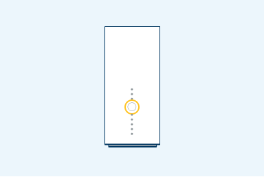 Illustration of a modem