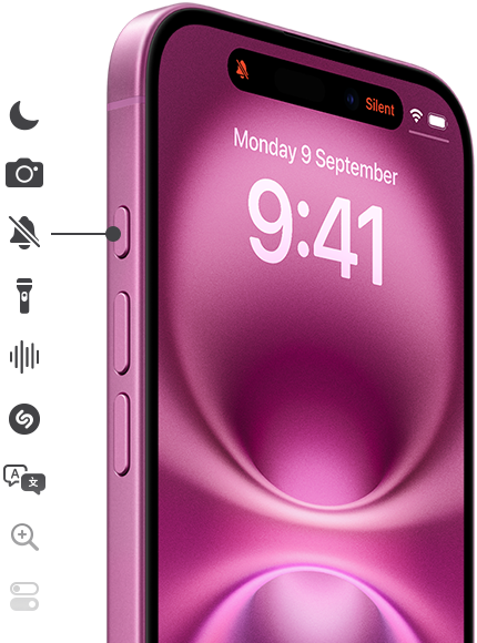 Just press and hold the Action button on iPhone 16 to launch the action you want, Focus feature, Camera app, Silent mode, torch, Voice Memos, Shazam and more