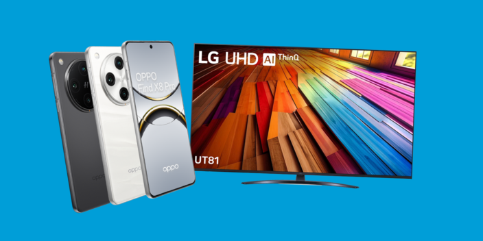 OPPO Phone & LG UT81 TV